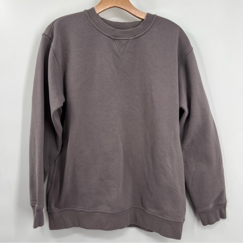 Lululemon All Yours Crew Sweatshirt Mauve Purple Grey
